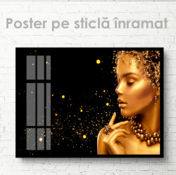 Poster, Fata de aur
