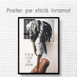 Poster, Figura unei fete