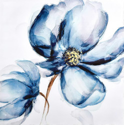 Poster, Floare albastră