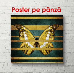 Poster, Fluture auriu