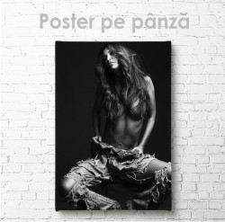 Poster, Înger femininPoster, Portretul unei fete frumoase