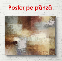 Poster, Textură abstractă maro