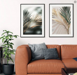SET, Frunze de palmier verzi și aurii