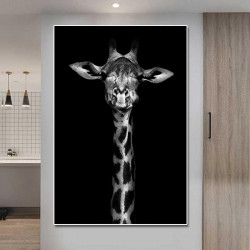 Tablou, Girafa