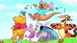 Tapet foto pentru copii, Winnie the Pooh și prietenii lui