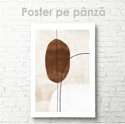 Poster, Abstracție într-un stil minimalist