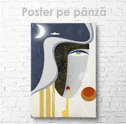 Poster, Față abstractă 3