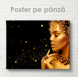 Poster, Fata de aur