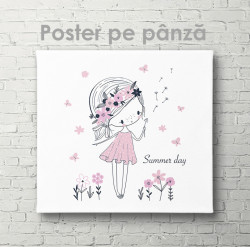 Poster, Fetița drăguță
