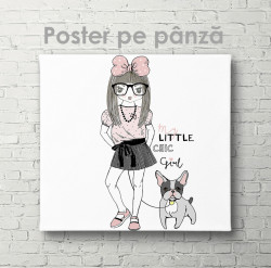 Poster, Fetitța cu câinele