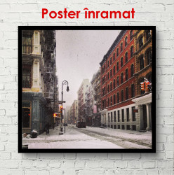 Poster, Iarna în New York