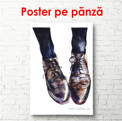 Poster, Încălțăminte masculină