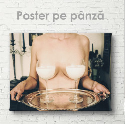 Poster, Pahare cu cocktailuri