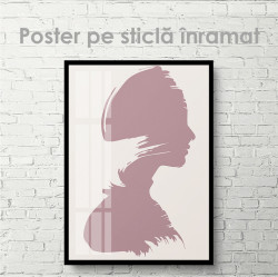 Poster, Silueta unei fete 1
