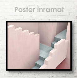 Poster, Treptele minimalistice