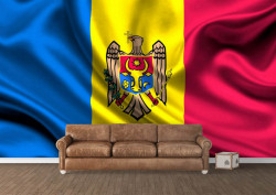 Fototapet, Drapelul Republicii Moldova