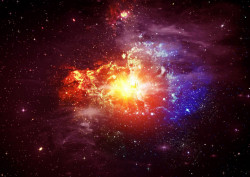 Fototapet, Explozia supernovei