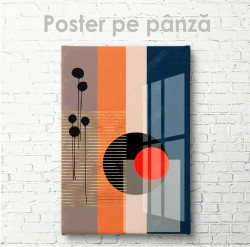 Poster, Abstracție cu linii