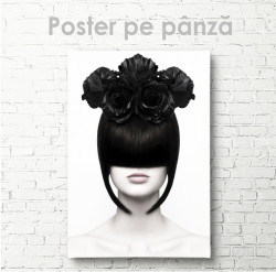 Poster, Fata cu coafură