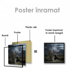 Poster, Fată și elefant