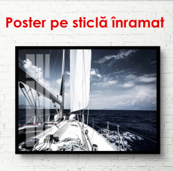 Poster, Iachtul pe mare