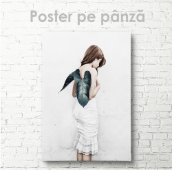 Poster, Imagine gingașă a unei domnișoare