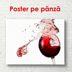 Poster, Paharul cu vin roșu