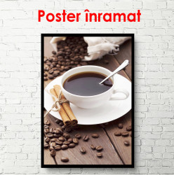 Poster, Scorțișoară și cafea