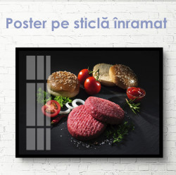 Poster, Set pentru burgeri