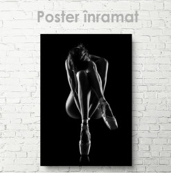Poster, Siluetă feminină 1