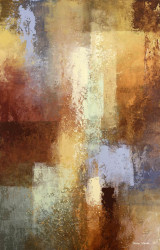 Poster, Textură abstractă maro multicoloră
