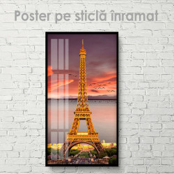 Poster, Turnul Eiffet la apus