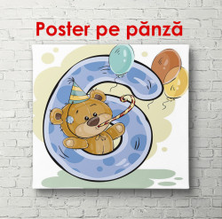 Poster, Ursulețul cu numărul 6