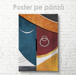 Poster, Față abstractă 1