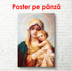 Poster, Imagini cu Fecioara Maria cu Fiul Ei, Isus