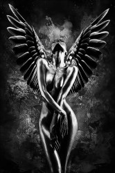 Poster, Înger feminin