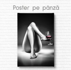Poster, Pahar de vin rosu