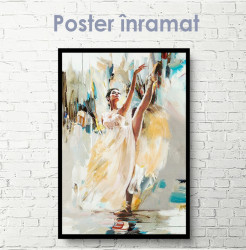 Poster, Portret de balerină