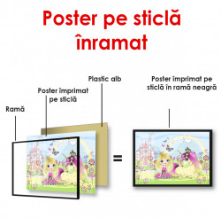 Poster, Prințesa cu unicorn