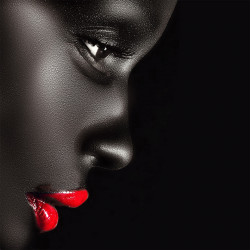 Poster, Profilul unei domnișoare negre 2