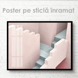 Poster, Treptele minimalistice