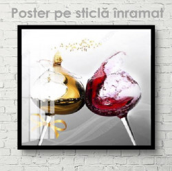 Poster, Vin în pahare