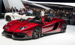 Tablou modular, Lamborghini roșu