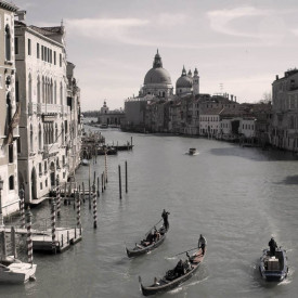 Fototapet, Gondole în Veneția