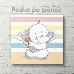 Poster, Elefant drăguț
