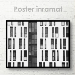 Poster, Element de clădire contemporană