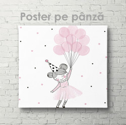 Poster, Fetița cu baloane