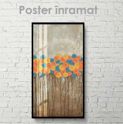 Poster, Flori abstracte