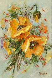 Poster, Flori de vară galbene