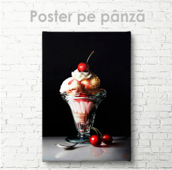 Poster, Înghețata cu fructe